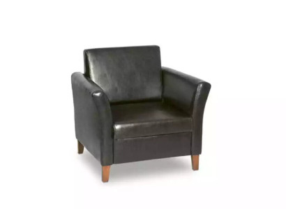 Armchair Black Office Office Study room Office Furniture Textile new