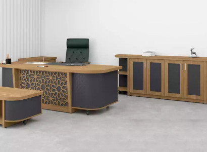 Complete e Office furniture Table Study room Furniture Designer Set Desk