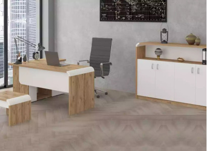 Office for Praxis Law Firm Office Complete e Furnishings Wardrobe Table 3-piece