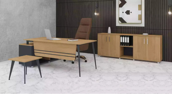 Study room Set new Coffee table Modern Design Corner desk 3 pcs