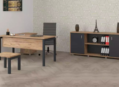 Office for Law Firm Office Practice Complete e Furnishings Wardrobe Table 3pcs