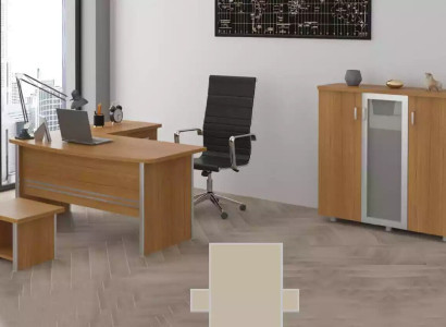 Complete's Office furniture set, filing cabinets, corner desk furniture, 3 pieces