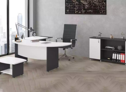Modern office furniture set office furniture set workplace design 3 pieces