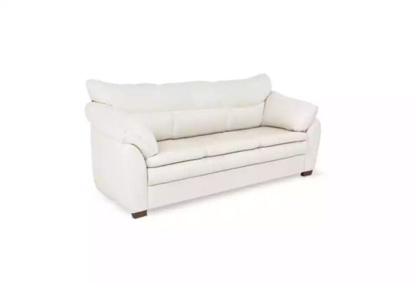 White luxury three seater study room furniture modern three seater couch