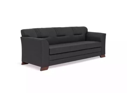 Textile Sofa Luxury Three Seater Upholstered Couch Study room Furnishings Office