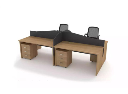 Wooden Furniture Office Furnishings Large Desk Design Study room