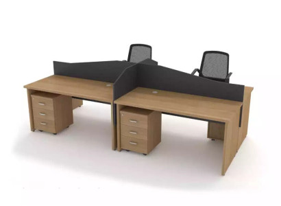 Wooden Furniture Office Furnishings Large Desk Design Study room