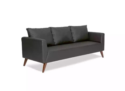 Designer Sofa Black Couch Office furniture Luxury Study room furniture