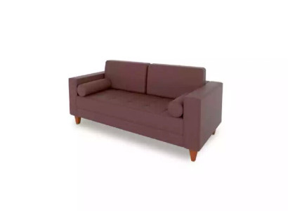 Modern Two-seater Upholstered furniture Couch Textile Sofas Office Furnishings