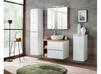 Design Bathroom Furniture Bathroom 5 pcs. Set Suite Decorative Wardrobe Washbasin
