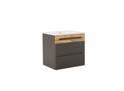 Bathroom furniture set 60cm decorative washbasin with base cabinet modern washbasin
