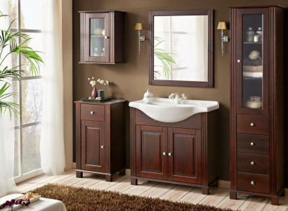 Bathroom furniture set Bathroom furniture set Bathroom Washbasin 5 pieces. Room