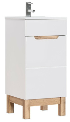 Washbasin Washbasin wash basins bathroom furniture base cabinet + Washbasin high gloss