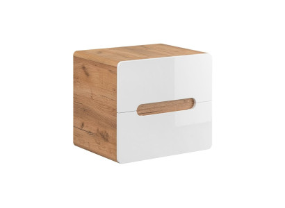 Wall cupboard Wardrobe Shelf Oak White Pharmacy Shelves Wall Cabinet