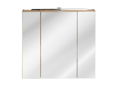 Mirror cabinet Bathroom cabinet bathroom mirror 80x16x75 cm Cabinets