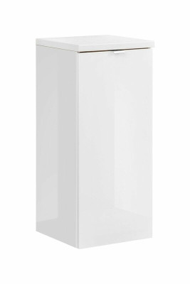Universal Wall Cupboard Wardrobe Decorative Bathroom Furniture with a Laundry Basket