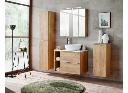 Design Bathroom Furniture Bathroom 5 pcs. Set Suite Wardrobe Deco Washbasin