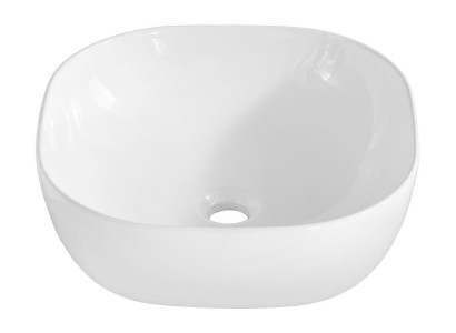 Ceramics Washbasin Modern Washbasin Decorative Countertop Washbasin White