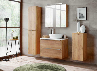 Design Bathroom Furniture Bathroom 4 pcs. Set Suite Wardrobe Washbasin