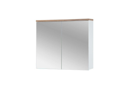 Mirror cabinet wall cabinet Bathroom cabinet with Mirror 80 cm