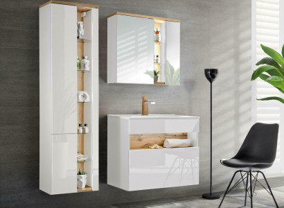 Design Bathroom Furniture Bathroom 3 pcs. Set Suite Decorative Wardrobe Washbasin