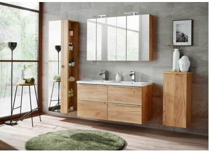 Mirror cabinet wall cabinet Bathroom cabinet with Mirror 60 cm Shelf