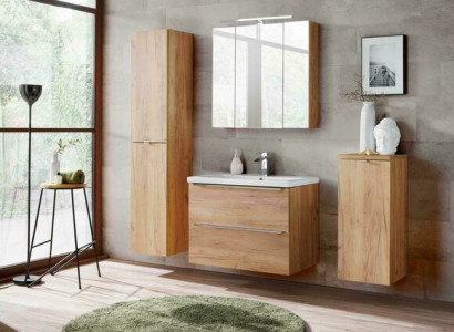 Design Bathroom Furniture Bathroom 4 pcs. Set Suite Wardrobe Deco Washbasin