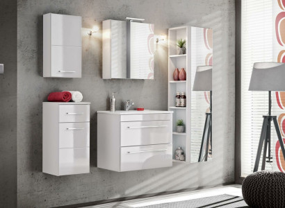 Design Bathroom Furniture Decoration Bathroom 5 pcs. Set Suite Wardrobe Washbasin