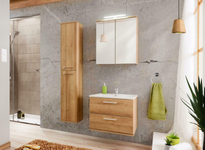 Design Bathroom Furniture Bathroom 3 pcs. Deco Set Suite Wardrobe Washbasin