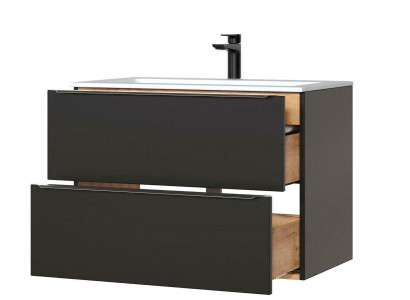 Luxury Washbasin Washbasin base cabinet Wardrobe basin washbasin bathroom 80cm
