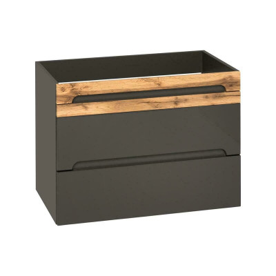 Bathroom furniture set 80cm washbasin with base cabinet modern decorative washbasin