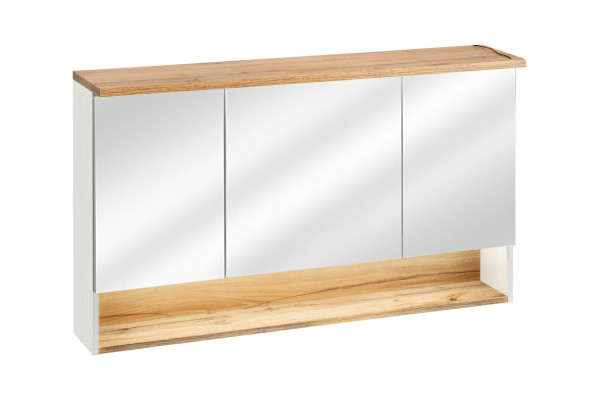 Mirror cabinet wall cabinet Bathroom cabinet with Mirror 120 cm LED