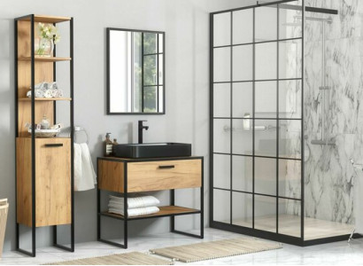 Bathroom furniture set Bathroom furniture set Bathroom Washbasin 3 pieces. Room