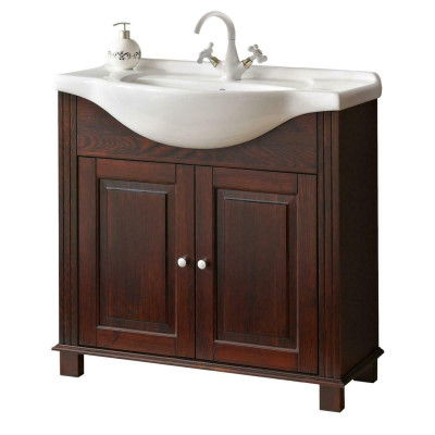 Bathroom furniture washbasin antique style basin with base cabinet country house