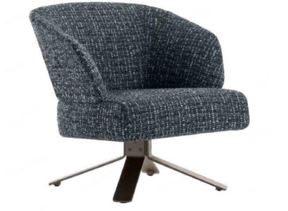 Luxurious armchair ergonomic lounge armchair padding modern design