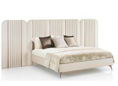 Kingsize Bed Double bed Bedroom Furniture Large Headboard Wooden Frame