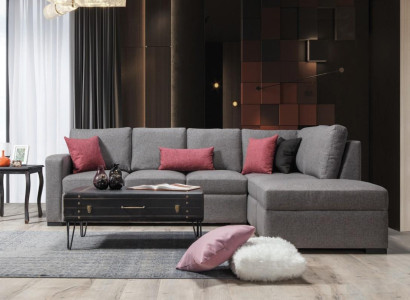 Living room Upholstery Furniture Luxury Corner sofa L-shape Modern Design Sofa Couch