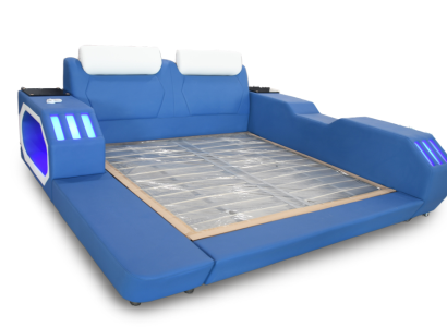 Multifunction Beds Led Luxury Design Blue's Bed Hotel Double 180x200