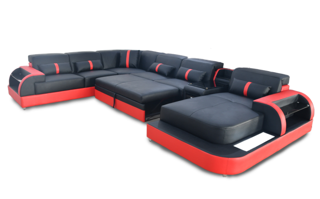 Multifunction Sofa Couch Living landscape Couches Upholstery Sofas LED Bed function