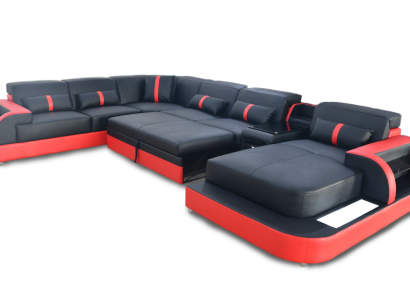Multifunction Sofa Couch Living landscape Couches Upholstery Sofas LED Bed function
