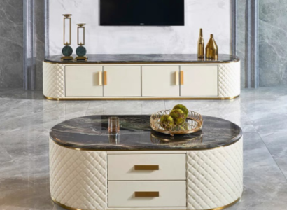 Coffee table Living room Design Furniture Table Luxury Side table Wood Modern