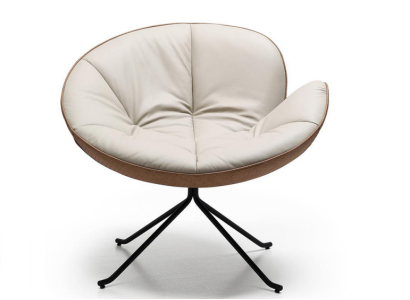 Armchair Seater Design Living room Upholstery Wood Single Seater Modern White new
