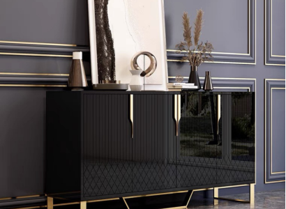 Sideboard Wood Living room Sideboard Furniture Chest of drawers Wardrobe Modern new