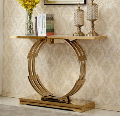 Console Luxury Sideboard Consoles Table Sideboard stainless steel Living room new
