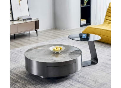 Side table Tables Designer Living room Coffee table Set 2 pcs. Furniture