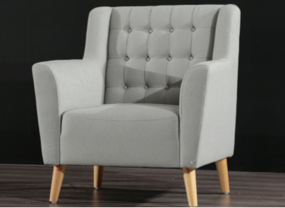Armchair Chesterfield Couch Upholstery Furniture Furnishings Sofa Single Seater new