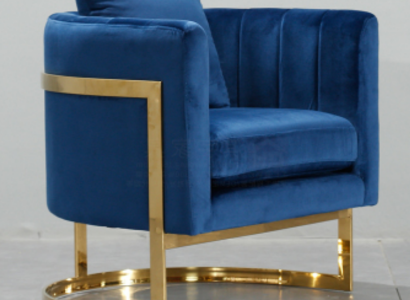 Design Velvet Armchair Living room Upholstery Sofas Design Luxury Couch Relax new