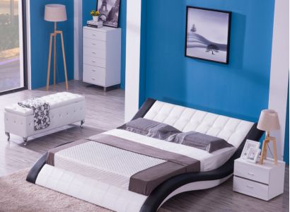 Bed Upholstered bed Modern Double Bedroom Matrimonial Beds