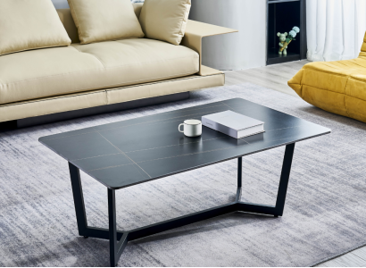 Living room Wooden table Coffee table Table Furniture Wood new Coffee table Black