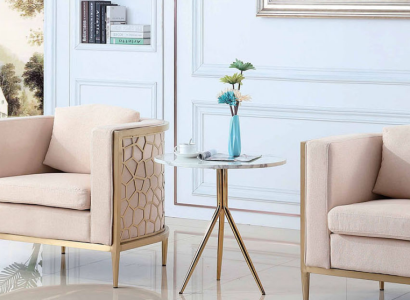 Round Coffee table Coffee table Side table Designer Table Living room